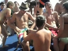 Cancun Blowjob Games Party