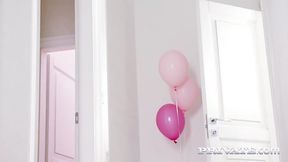 Horny chicks, Anny Aurora and Alexis Crystal are having group sex, during their best friend's party
