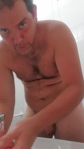 Nude in Bathroom