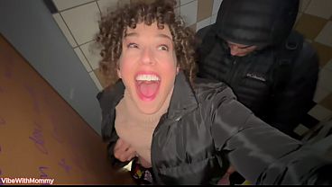 Stepson'_s Forbidden Public Anal Pussy Raid: Mom'_s Riskiest Sneaky Bathroom Breeding Ever