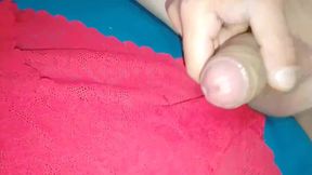 My sex with panties my wife