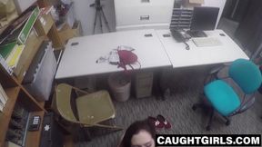 Lily Jordan got caught stealing and was thoroughly enjoyed