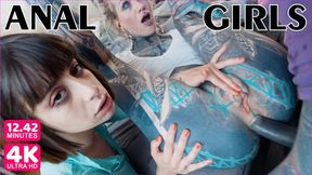 Tattoo Punk Couple Fuck Innocent Italian Girl - Featuring Silvia Soprano (4K WMV)