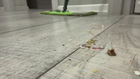 You Didn’t Wash the Floor? Now You’ll Eat From It Like Human Trash