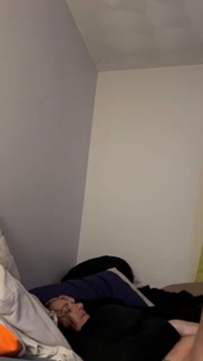 Balls deep in a fat ass with a tight pussy