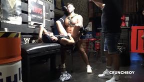 Backstage camera with Nando REY and viktor ROM