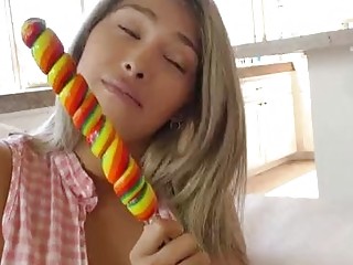 Ass eating girlfriend Stephanie West moans during nice fucking