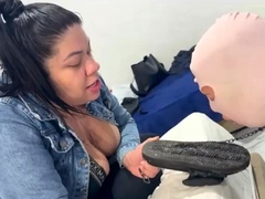Goddess Beh - First Day Of My New Maid (Cleaning Shoes) —