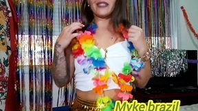 carnaval 2026 com a gostosa loirinha do desejo ela adora dar o cu e pede porta na boca