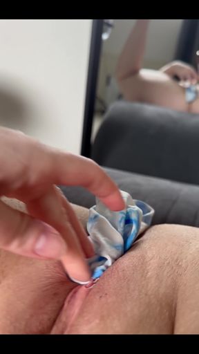 Watch Me Stuff My Panty in My Wet Pussy