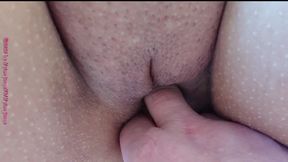 Fingering the neighbor's dry cunt - part 1