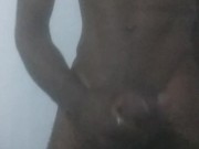 Sexy jamaican late night cum