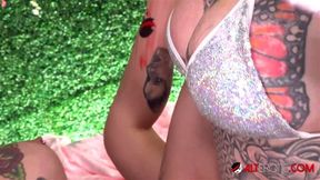 Darcy Diamond And Kennedy Rose Get Alt Erotic Logo Tattooed Fucked By Evilyn Ink