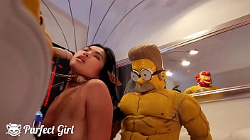 Slave Leia Surprise - Cindy Starfall Star Wars Simpsons Porn Parody Threesome