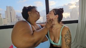 SUPER DEVOURING MOUTHS - BY PAOLA SANCHES AND THAMMY BBW - FULL VIDEO