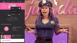 Punheta Guiada com Emme White Policial no Prosa Guiada