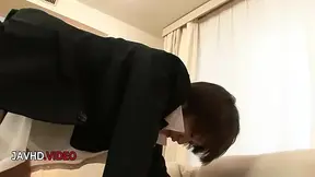 Asian MILF Akina Hara loves a good threesome with big tits and anal play