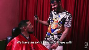 pocket - maloka came to take a test at the barber shop and had to get on his knees for the job (profanus barber shop double feature pocket ep8 & ep7)