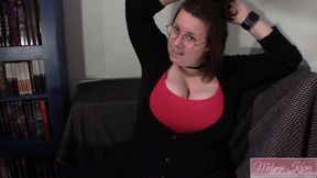 Party casual boob talk JOI