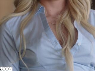 VIXEN Seductive Allie has ardent affair with her boss