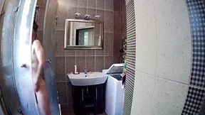 Hot Petite Girl Stella Taking a Shower