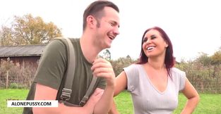 Jess West's Redhead Passion Erupts with Sultry Heat