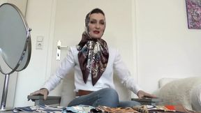 5 Fresh Satin Scarves for a Seductive Look