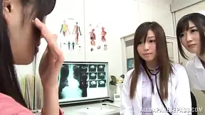 Seductive Nurses Finger And Toy Their Patient For Forbidden Pleasure