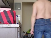 Muscle God prays for a XXX Visitor!