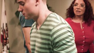 Mature Teacher's Double Penetration Lesson - Hardcore Threesome
