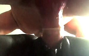 White Balls Slapping on Black Pussy in Interracial Amateur Video