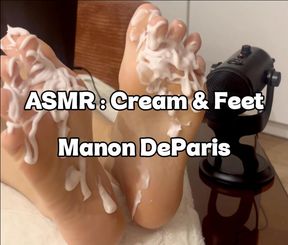 ASMR crème & pieds