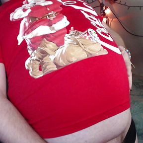 Christmas Themed Belly Inflation