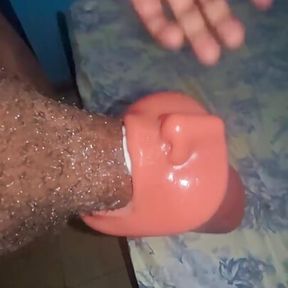 BBC Sextoy Testing.deep Throat and Cum in