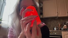 You Are Prettier in Pink - Now Gag Yourself with My Panties and Moan