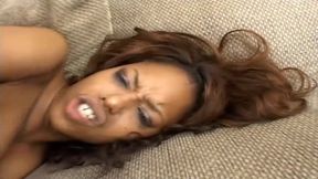 Black Beauty Gets It Hard in Both Holes