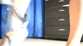 messing it up and doing precum