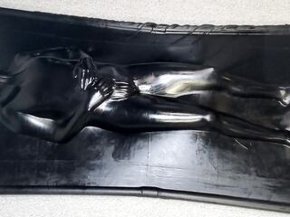 Vacbed + Lube + Bad Dragon Nox Sex Tool + Wand = Multiple Orgasms for Miss Perversion