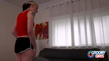 Devi Dionne's Sultry Comeback: Shemale Striptease in Lingerie
