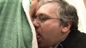 Dirty hunk breaks in the bathroom while her sexy girlfriend is naked