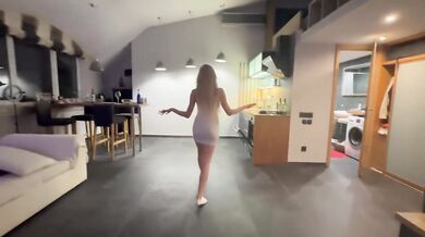 Incredible TikTok challenge pussylicking for beautiful blonde girl