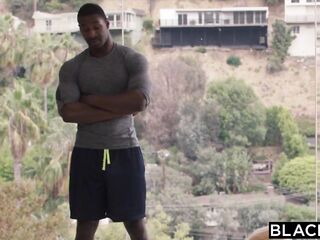 BLACKED - Sugar Baby Bangs BBC During the time that Dad Is Out