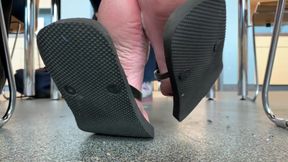Candid red soles 2. Had to get closer