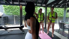 The Arab Girl Wants Her Ass Left Wide Open and Filled with Cum in a Wild Gangbang