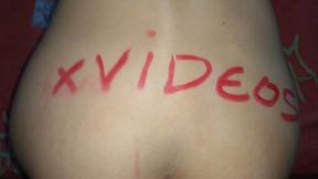 Amateur wife gets wild during verification video