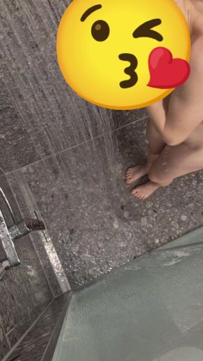 Are You Soaping Me up? Swiss Girl in the Shower