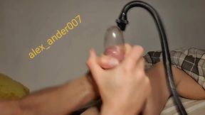 Bigg cum shot in pump