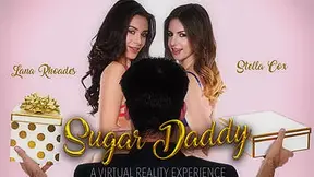 Sugar Step daddy featuring Lana Rhoades and Stella Cox - NaughtyAmericaVR