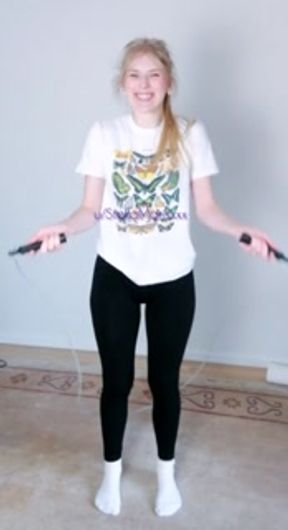 Teen Nude TikTok Jump Rope