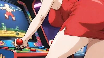 Stepmom and her cheating wife get naughty in a cartoon hentai with a twist